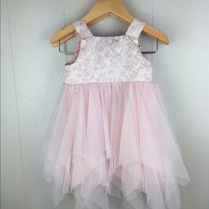 Mia&Mimi Blush Petal Dress 12M